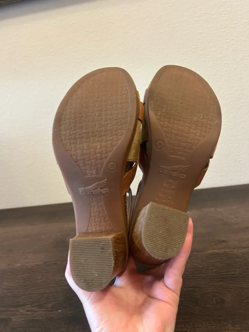 Dansko Dominique T-Strap Heeled Sandals